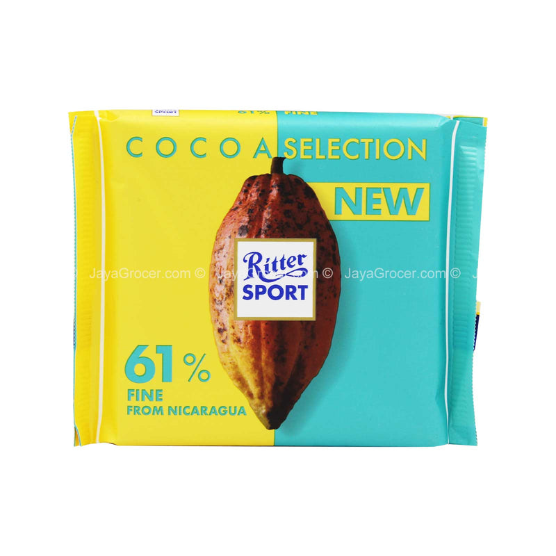 Ritter Sport  Nicaragua 61% Cocoa 100g