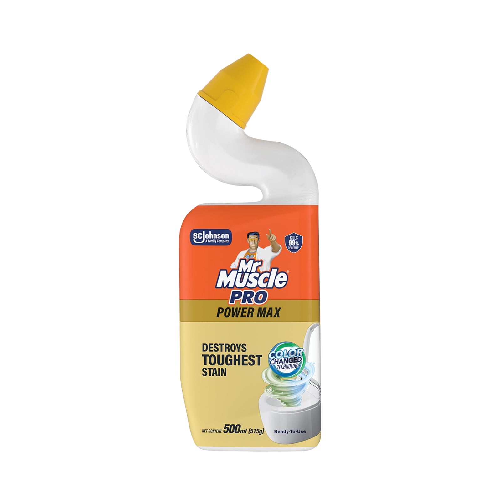 Mr Muscle Toilet Bowl Cleaner Rust and Limescale 500ml