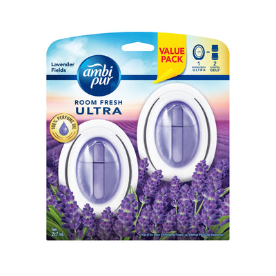 Ambi Pur Bathroom Fresh Mild Lavender 7ml x 2
