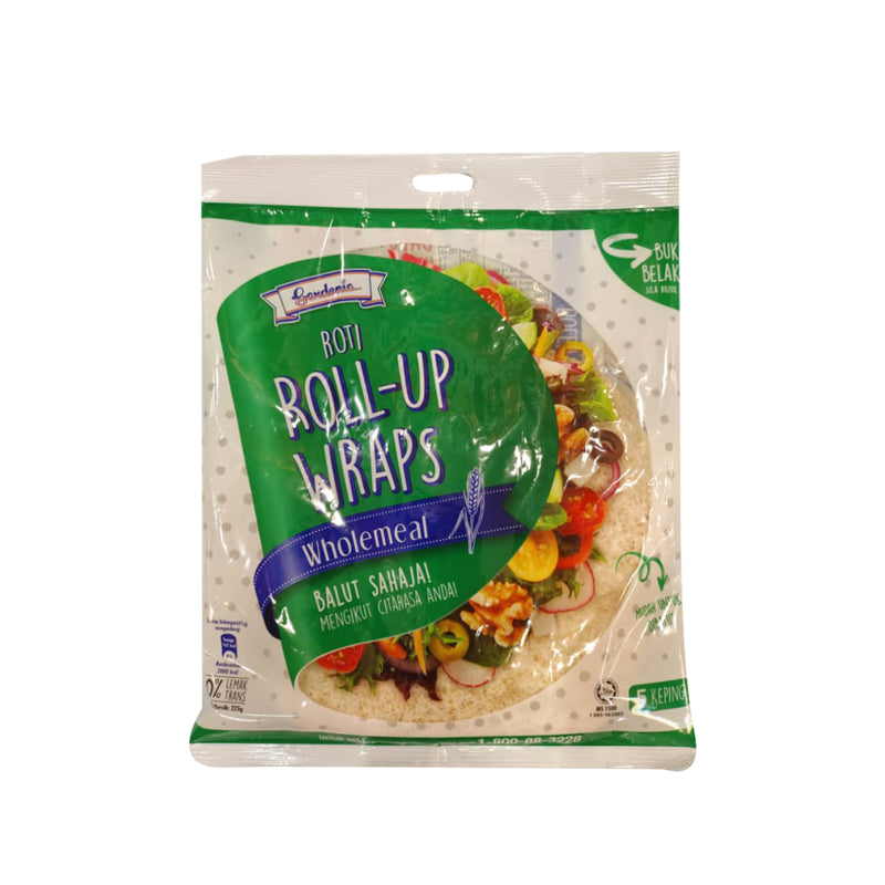 Gardenia Roll-Up Wholemeal Wraps 1pack