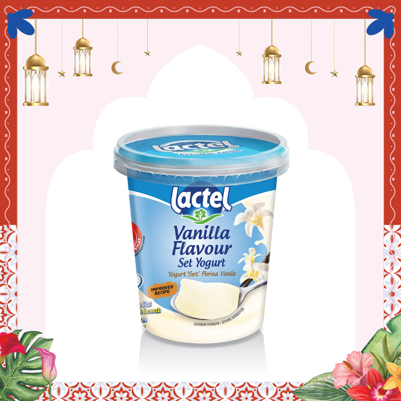 Lactel Vanilla Flavour Set Yogurt 470g