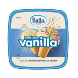 Bulla Reduced Fat Vanilla Ice Cream 2L