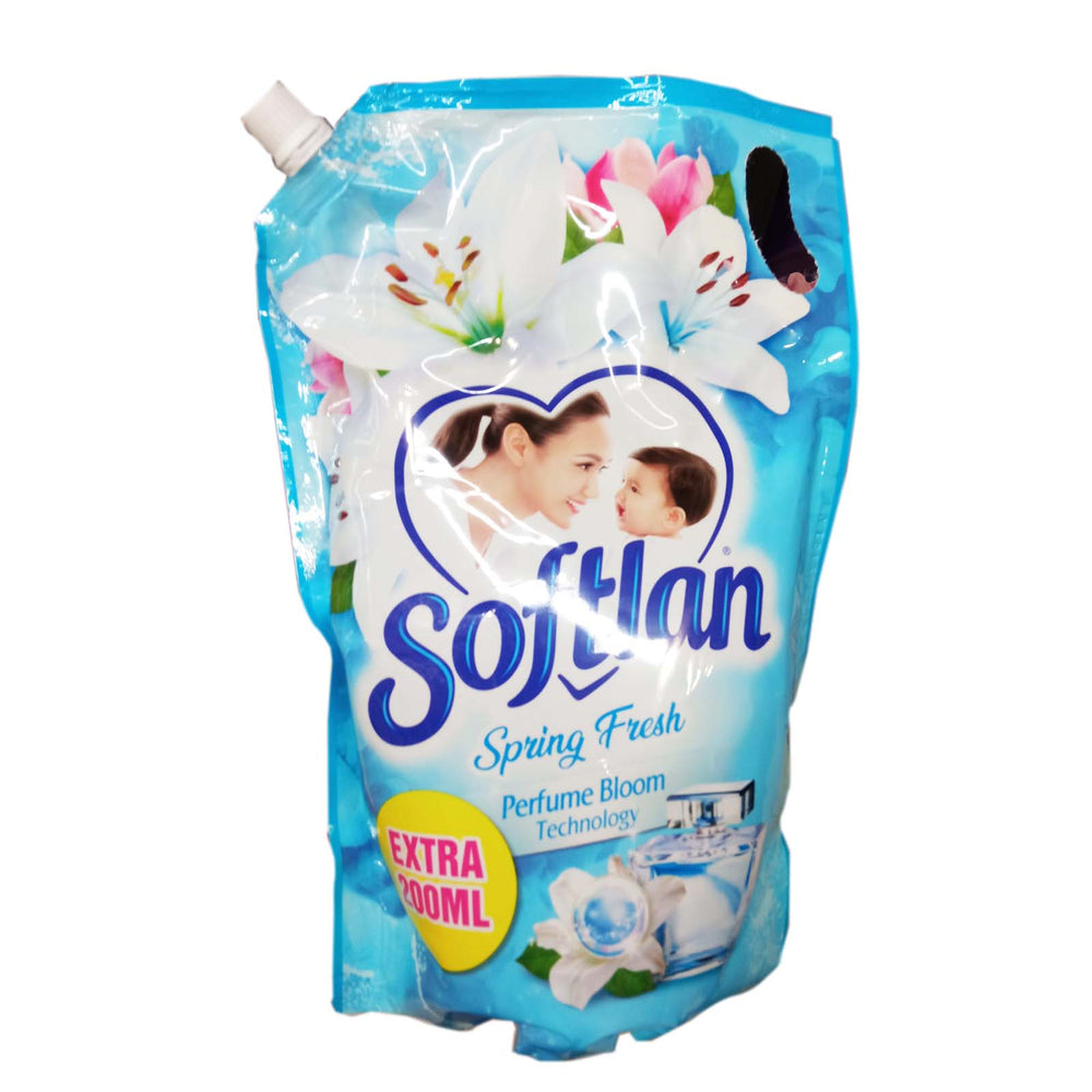 Softlan Spring Fresh Fabric Softener Refill 1.6L