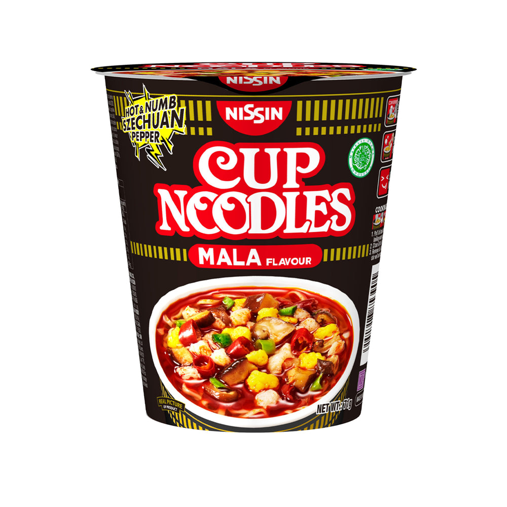 Nissin Mala Instant Noodle Cup 71g