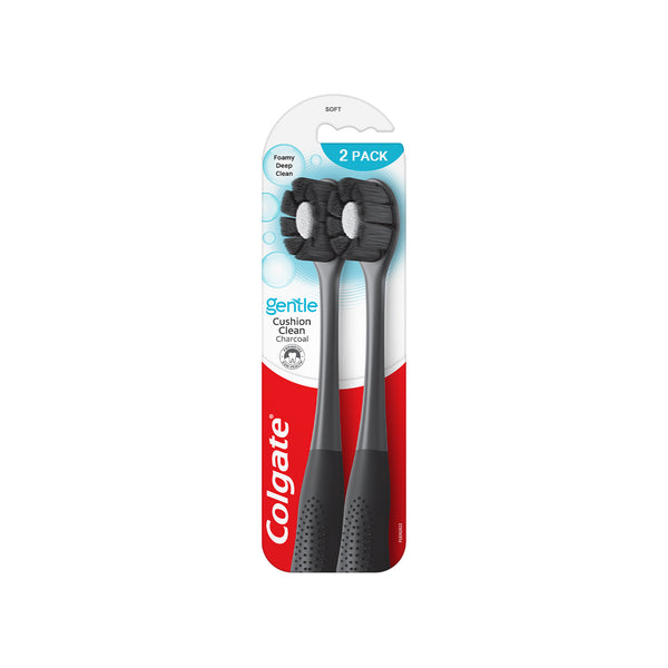 Colgate Cushion Clean Charcoal Toothbrush 2pcs/pack (highest price)