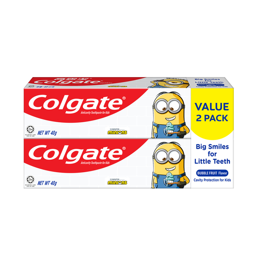Colgate Kids Minion Toothpaste Twinpack 1set