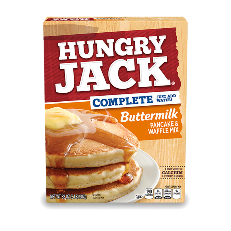 Hungry Jack Complete Buttermilk Pancake and Waffle Mix 907g