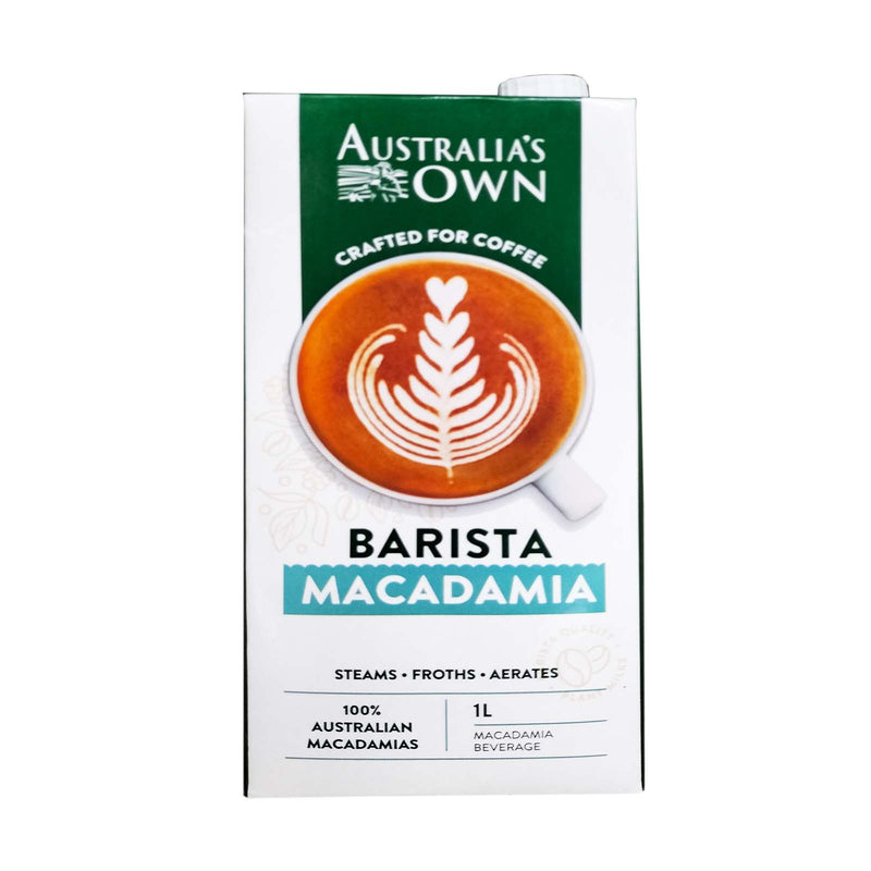 Autsralia's Own Barista Macadamia Milk 1L