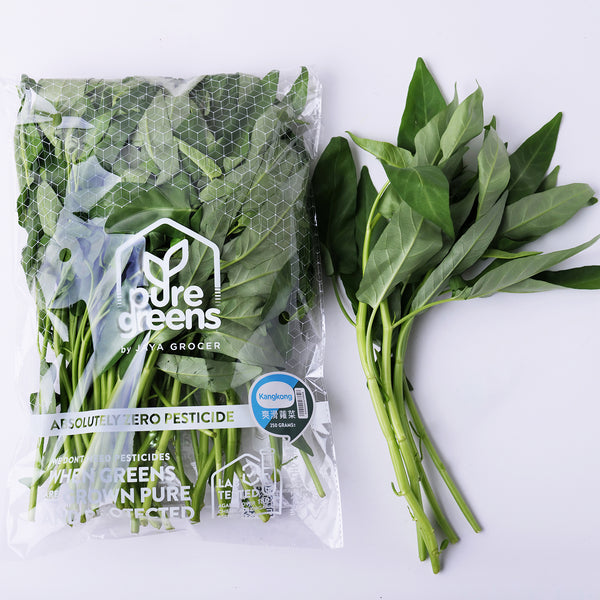 Pure Green Water Spinach (Kangkung) (Malaysia) 250g (highest price)