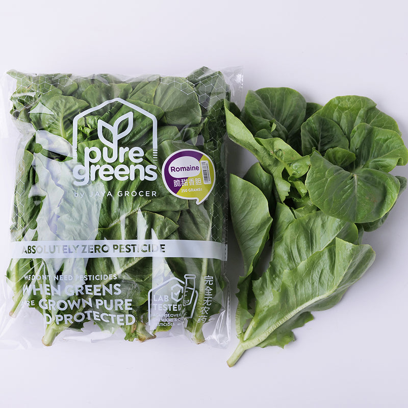 Pure Green Romaine Lettuce (Malaysia) 250g