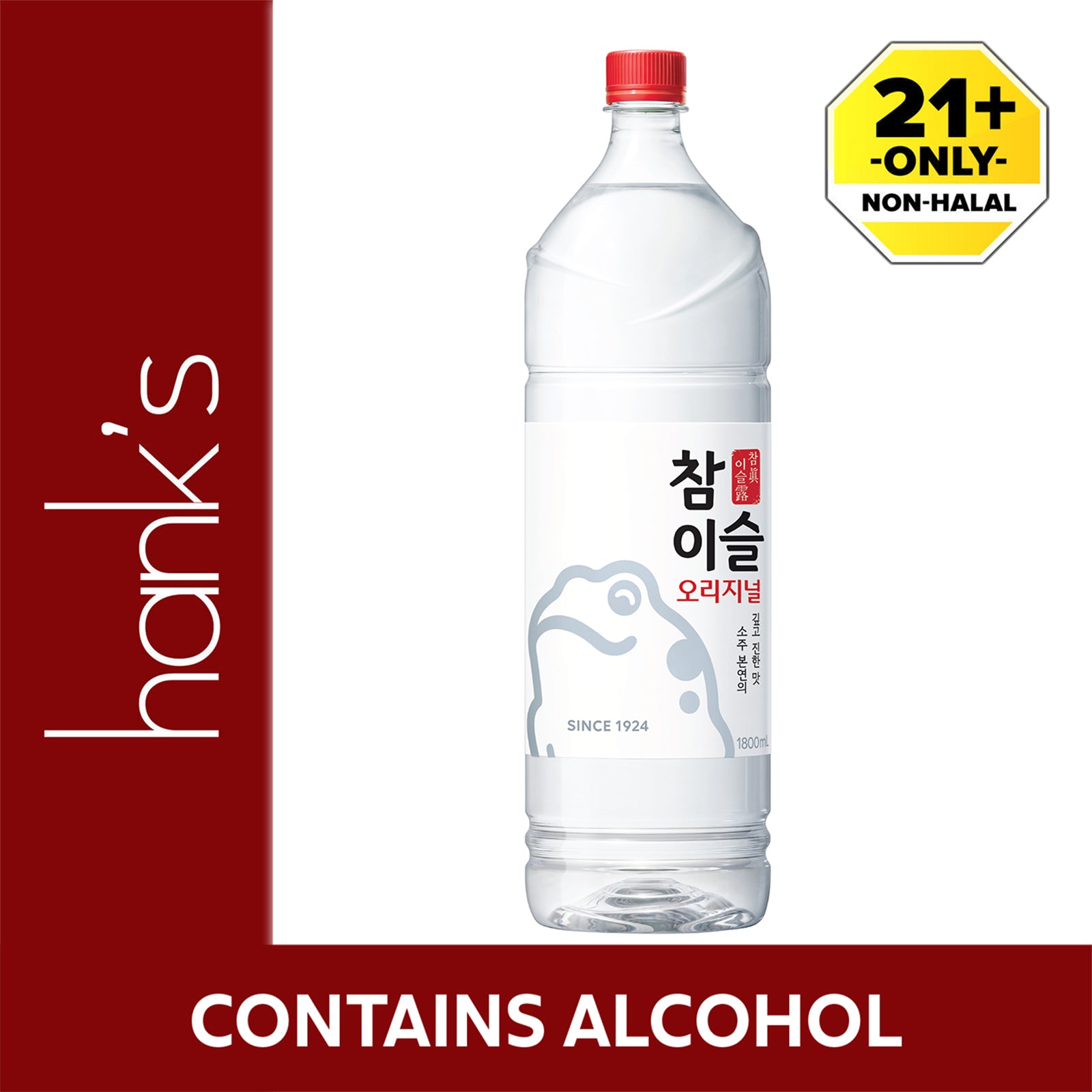 Jinro Chamisul Original Soju 1.8L