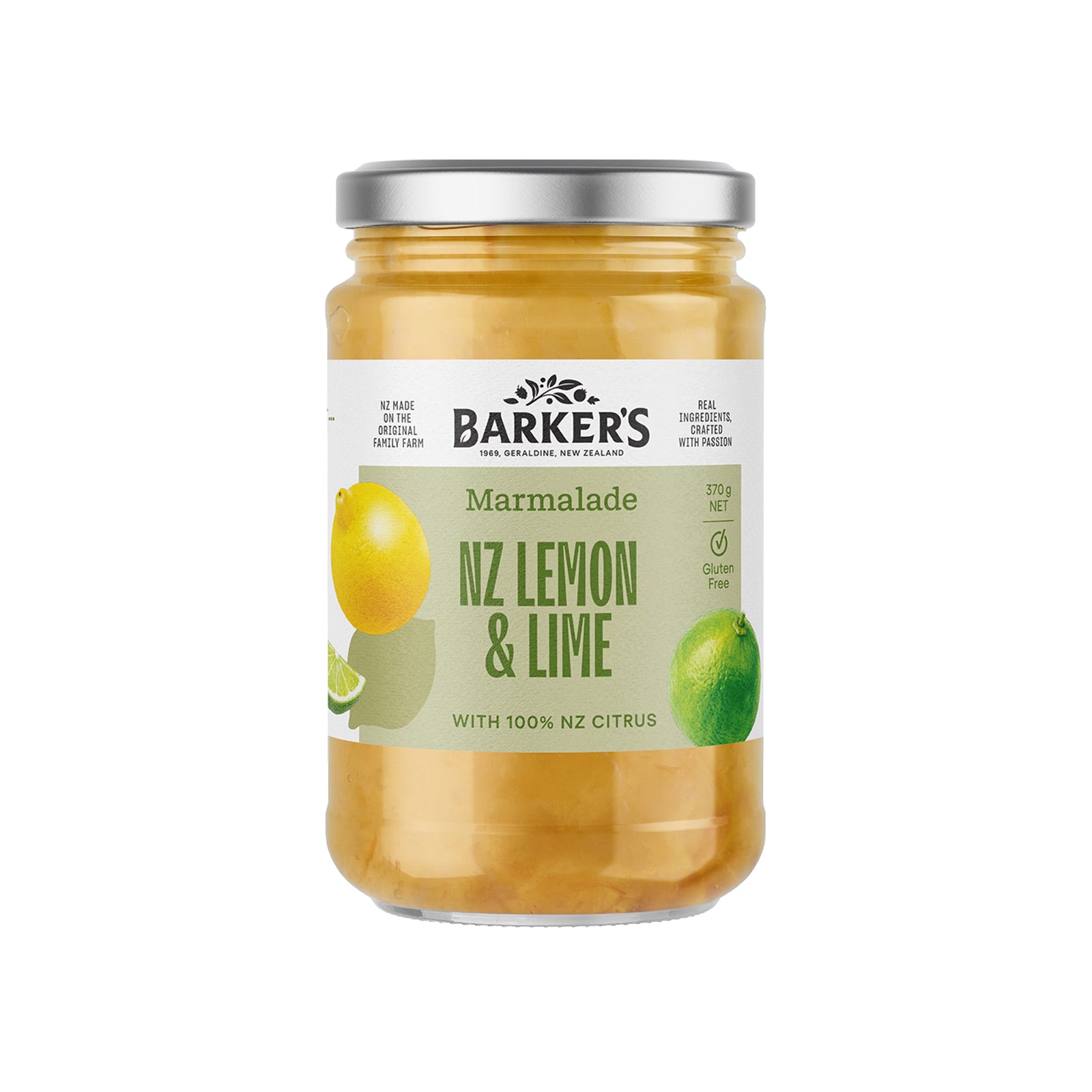Barkers Jam Nz Lemon And Lime Marmalade 370g