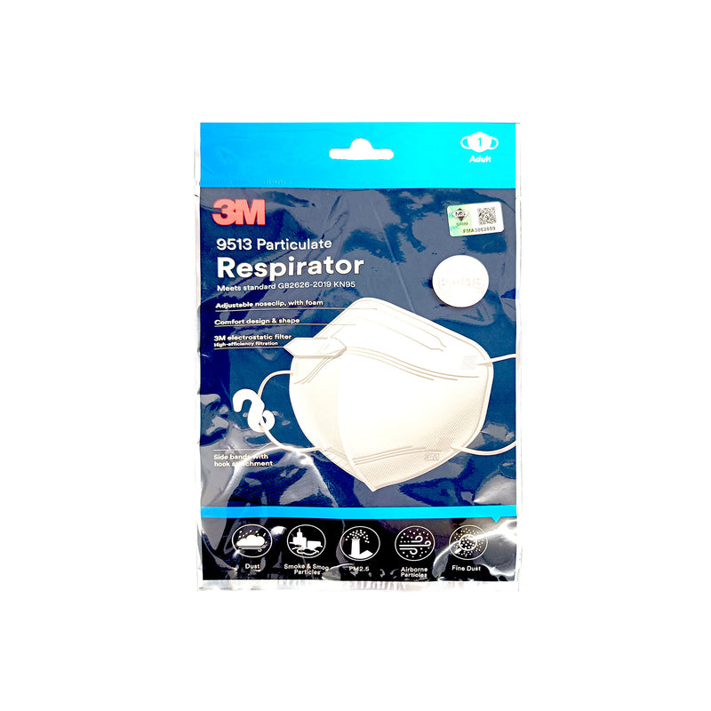 3M Respirator Kn95 White 1pcs/pack