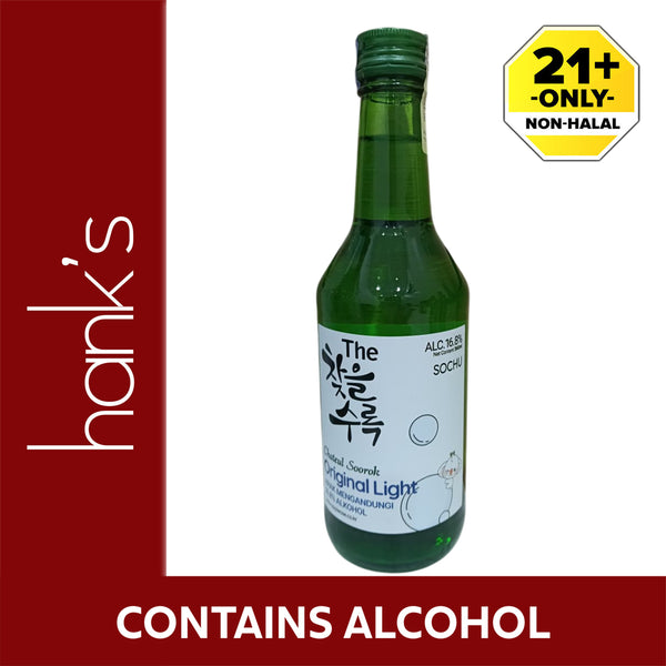 Chateul Soorok Original Light Alcohol 16.8% Soju 360ml (highest price)