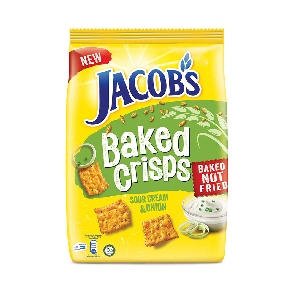 Jacobs Baked Crisp Sour Cream Flavour 229g