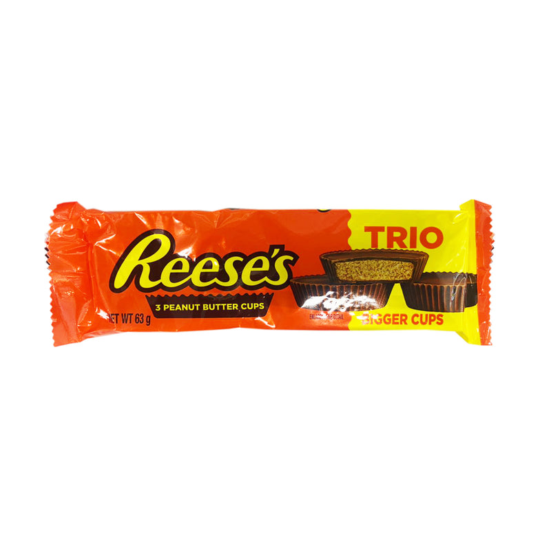 Reeses Trio Peanut Butter Cups 63g