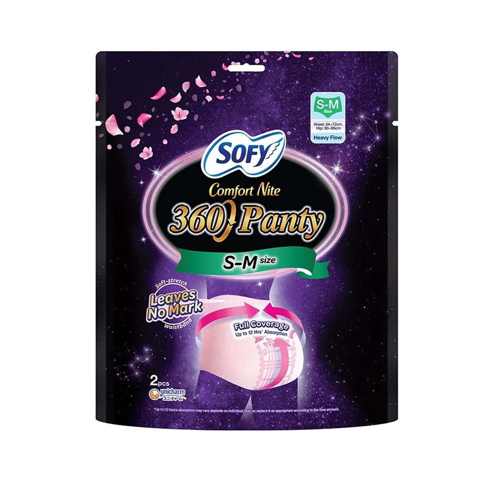 Sofy Comfort Night Panty Size S to M 2pcs/pack