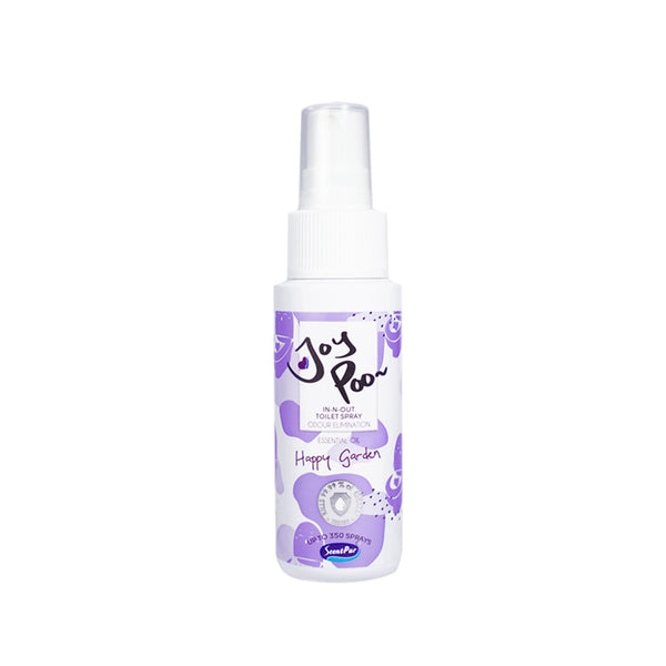 Joy Poo In-N-Out Toilet Spray Happy Garden 60ml (highest price)