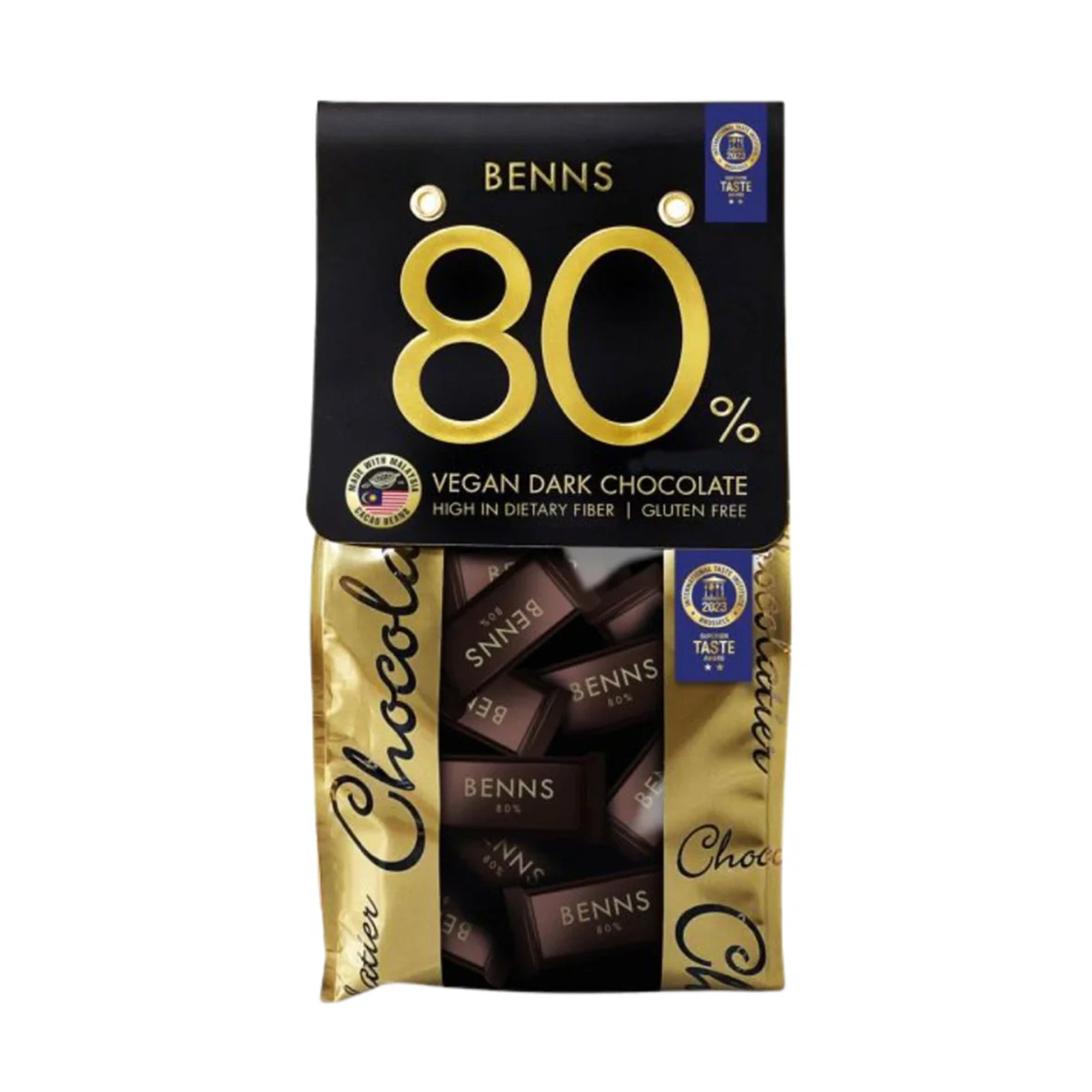 Benns 80% Dark Chocolate 138g