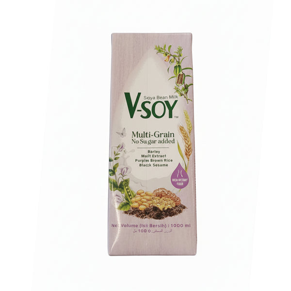 V-Soy Multigrain No Sugar Added Soya Bean Drink 1L (highest price)