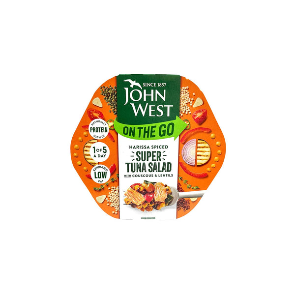 John West On The Go Harissa Spiced Super Tuna Salad 220g (highest price)