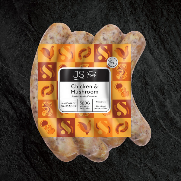 JS Meats Chicken Mushroom Sausage 4pcs/pack (highest price)