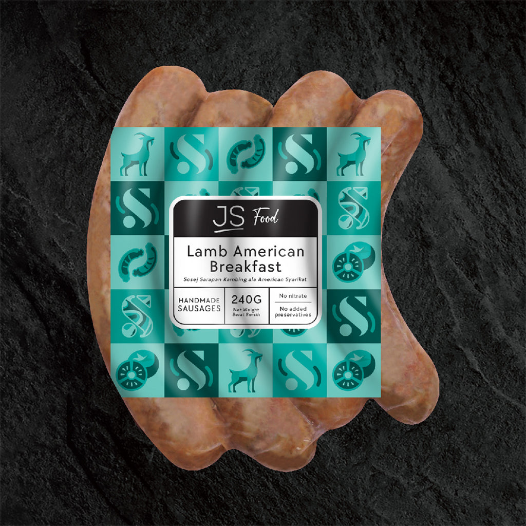 JS Meats American Lamb Breakfast Sausage 4pcs/pack