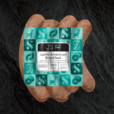 JS Meats American Lamb Breakfast Sausage 4pcs/pack
