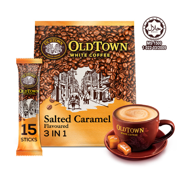 Old Town White Coffee 3 in 1 Salted Caramel  31.6g x 15 (highest price)