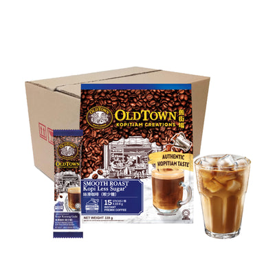 Old Town Kopitiam Smooth Roast Less Sugar 22.6g x 15