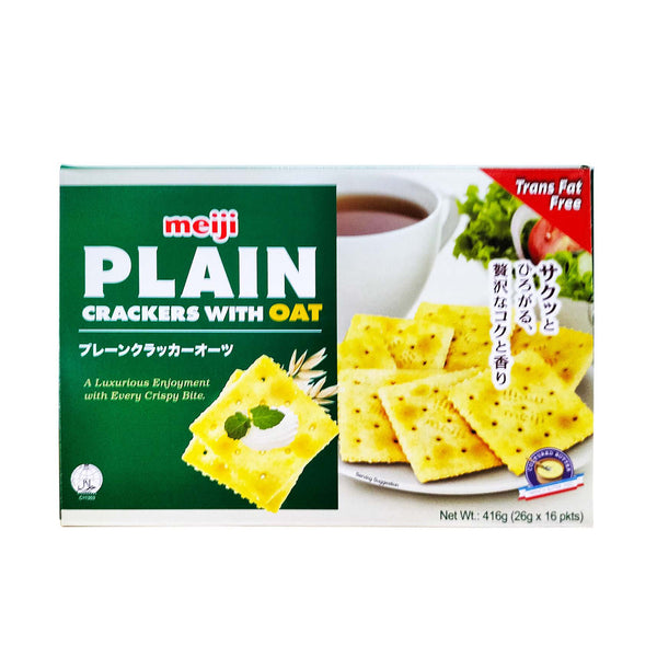 Meiji Plain Cracker with Oat 416g (highest price)