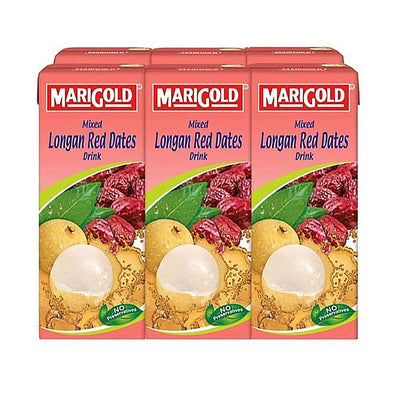 Marigold Mixed Longan Red Dates 250ml x 6