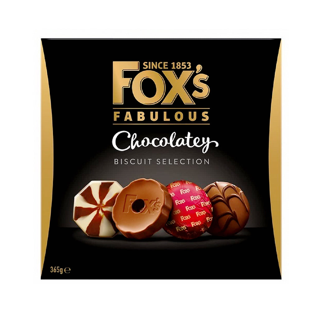 Fox's Fabulous Chocolatey Biscuit Selection Box 365g