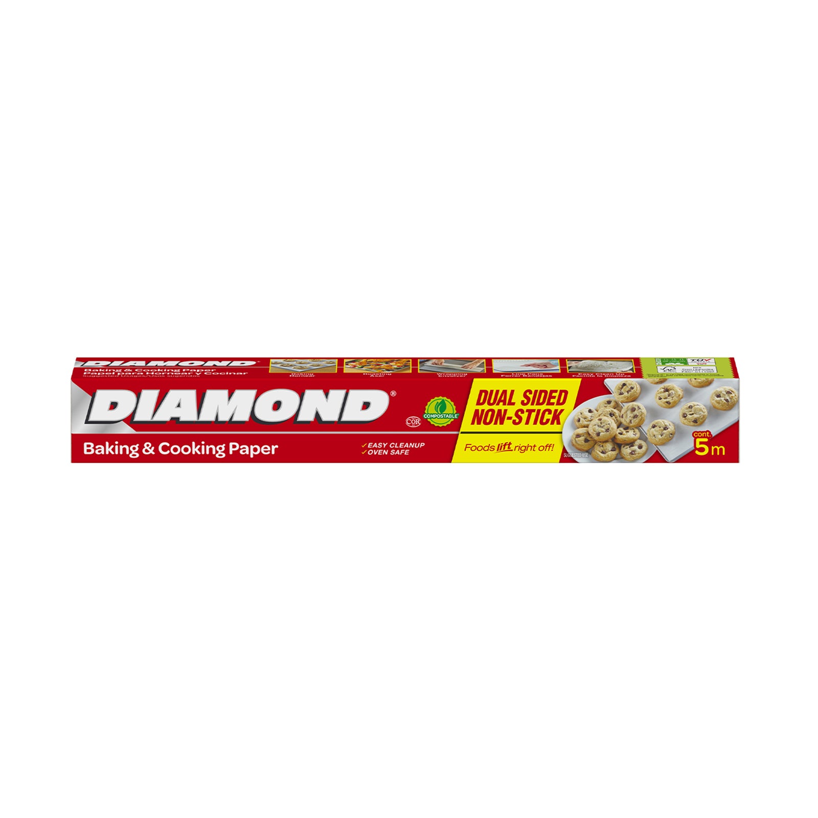 Diamond Baking and Cooking Paper 5M 1pack