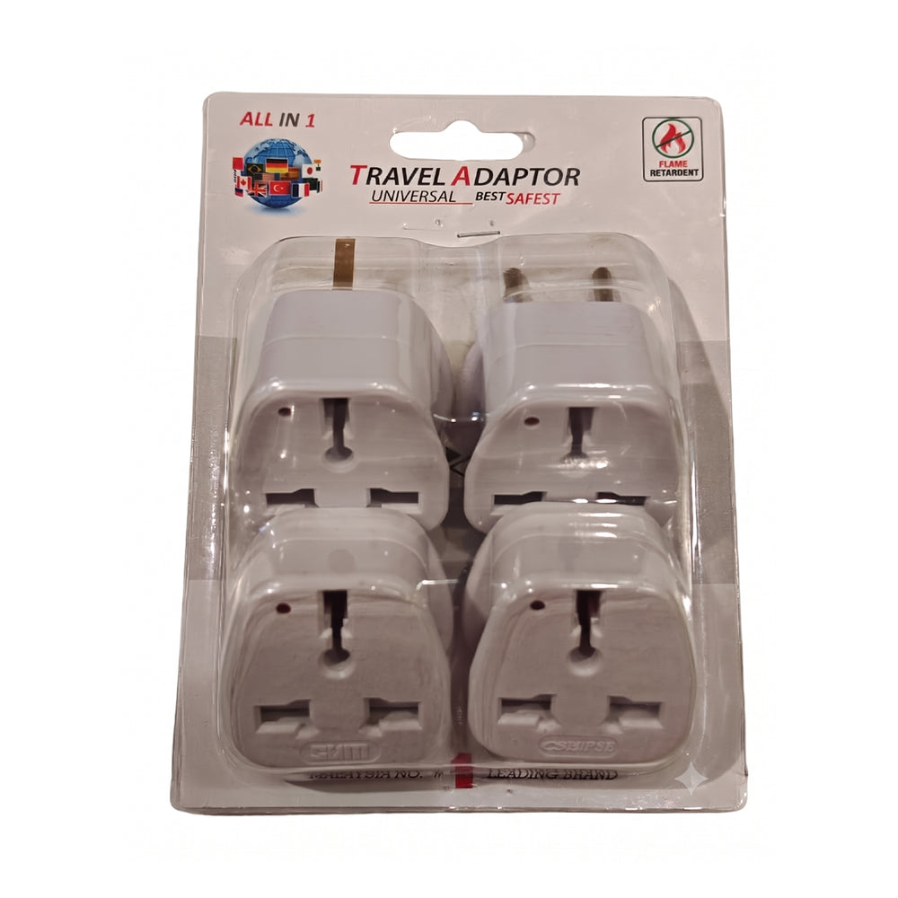 Zeatar Universal Travel Adaptor All in 1 1pack