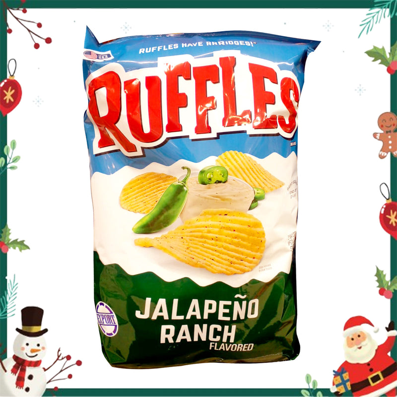 Ruffles Jalapeno Ranch Potato Chips 184.2g