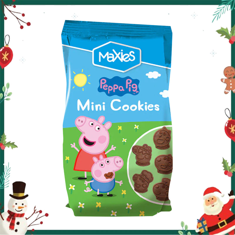 Maxies Peppa Pig Cocoa Mini Cookies 100g