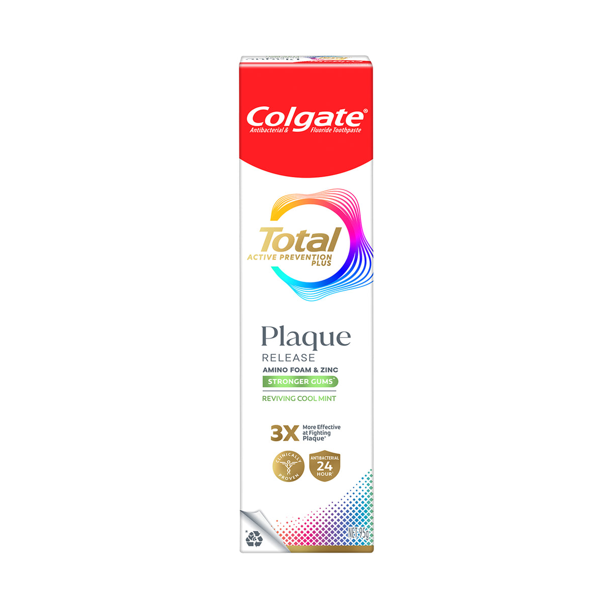 Colgate Total Plaque Release Reviving Cool Mint 95g