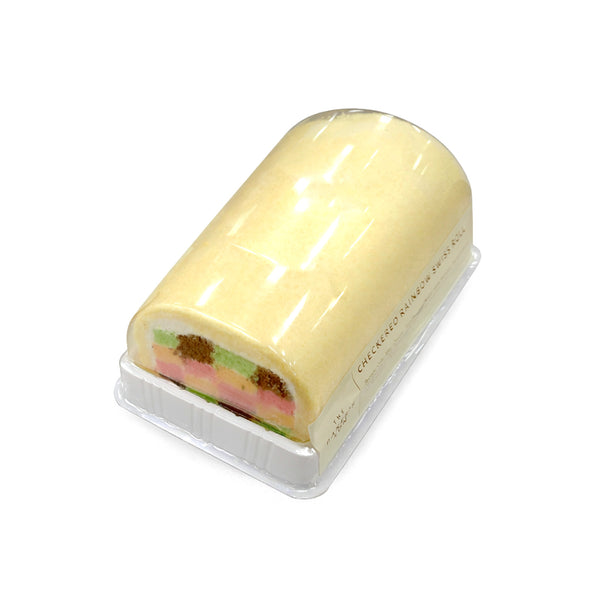 Checkered Rainbow Swiss Roll 1pack