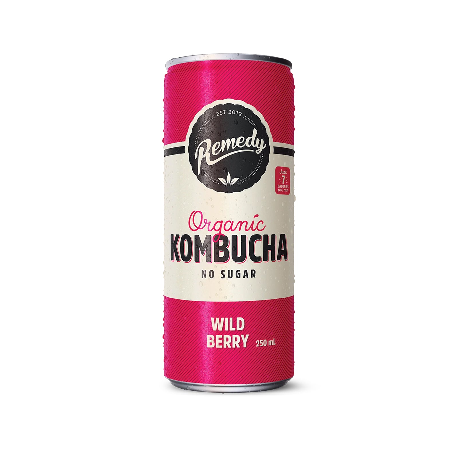 Remedy Organic Kombucha Wild Berry 250ml