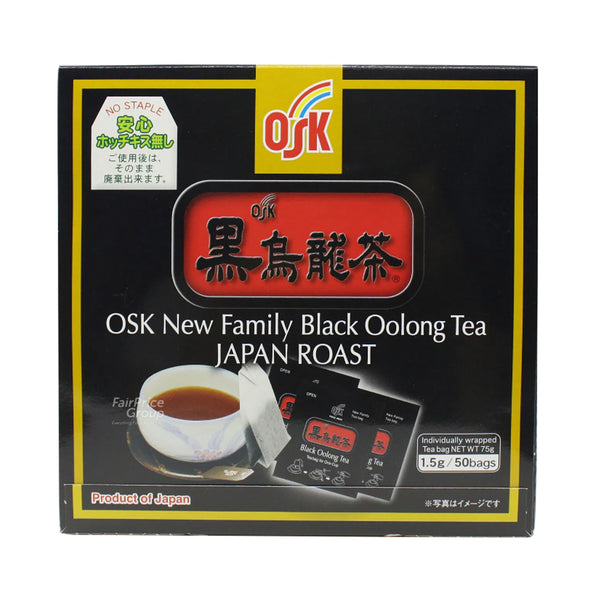 OSK Black Oolong Tea Japan Roast Tea Bags 50pcs/pack (highest price)