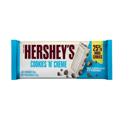Hersheys Bar Cookies N Creme 90g
