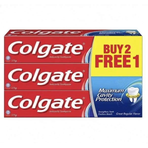 Colgate Toothpaste Buy 2 Free 1 175g