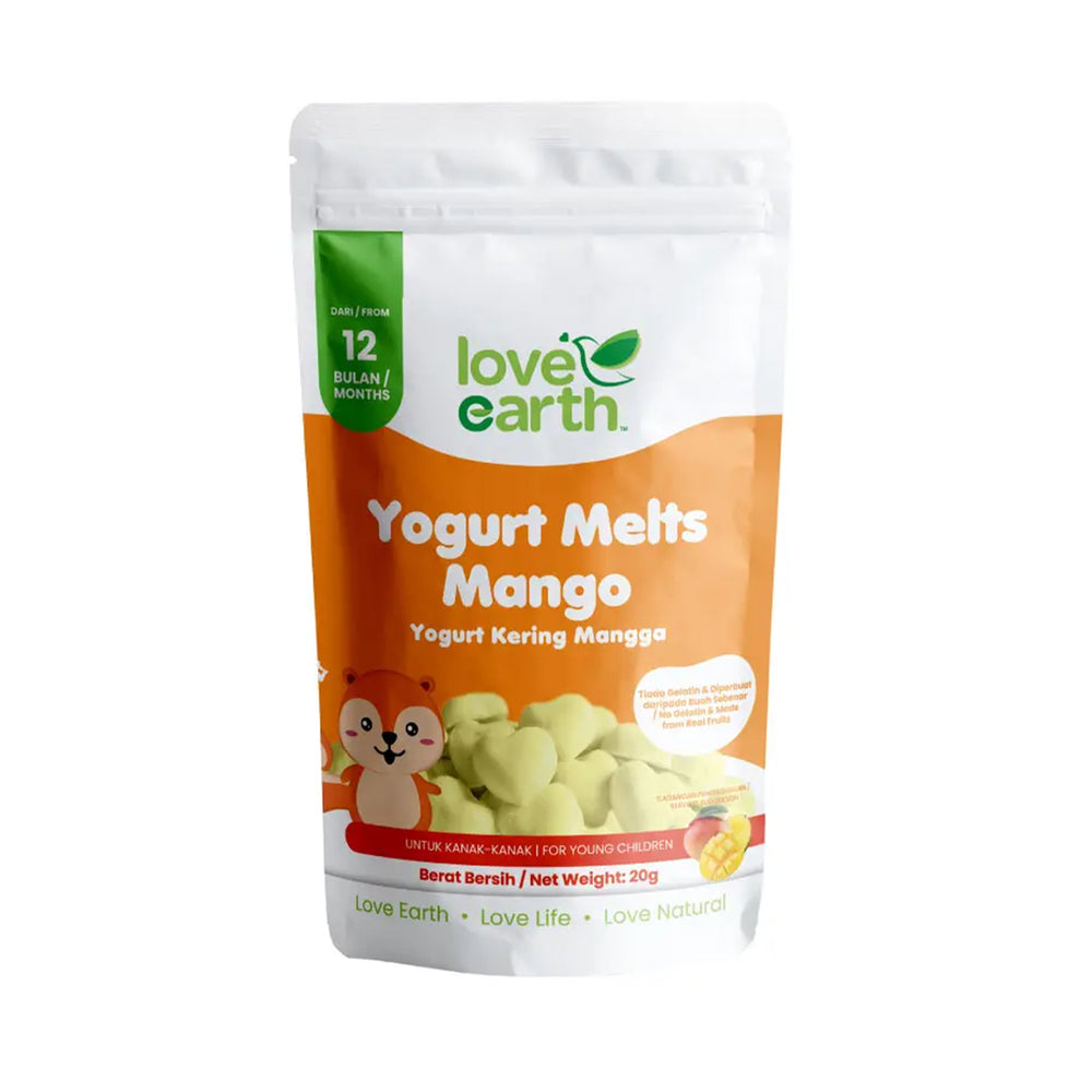 Love Earth Baby Yogurt Melt Mango 20g