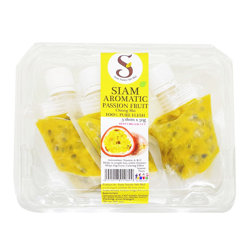 Siam Nature Flesh Shot Passion Fruit (Thailand) 50ml x 3