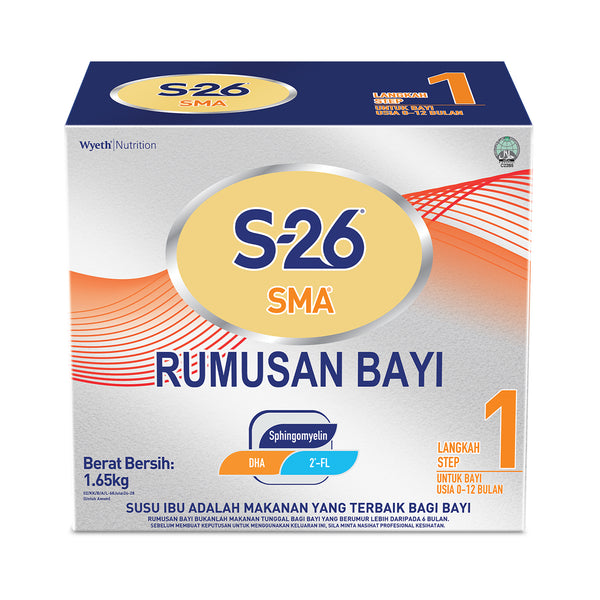 Wyeth S-26 Gold SMA Step 1 Infant Formula Milk Powder 1.65kg (highest price)