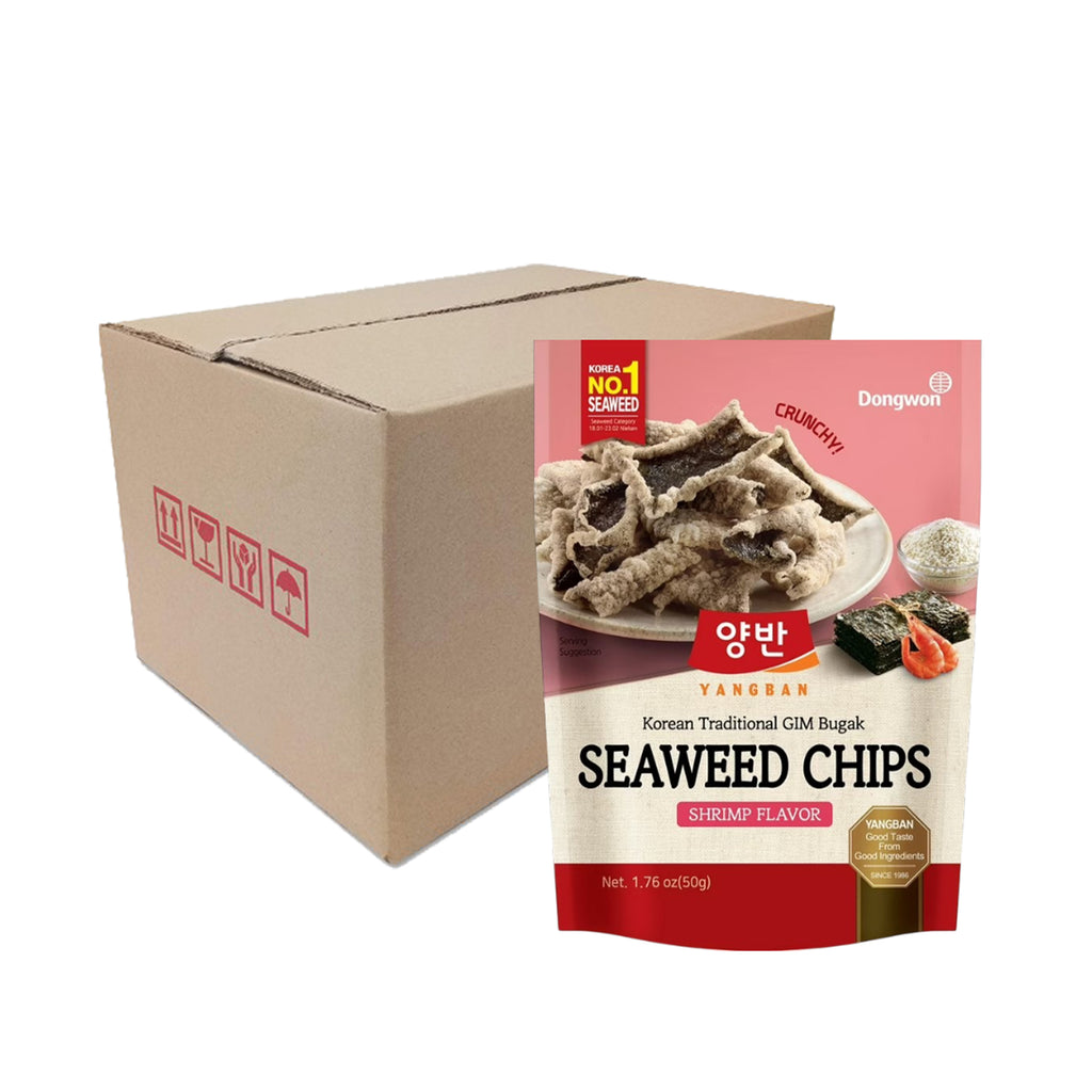 Yangban Bugak Seaweed Chips with Shrimp 50g