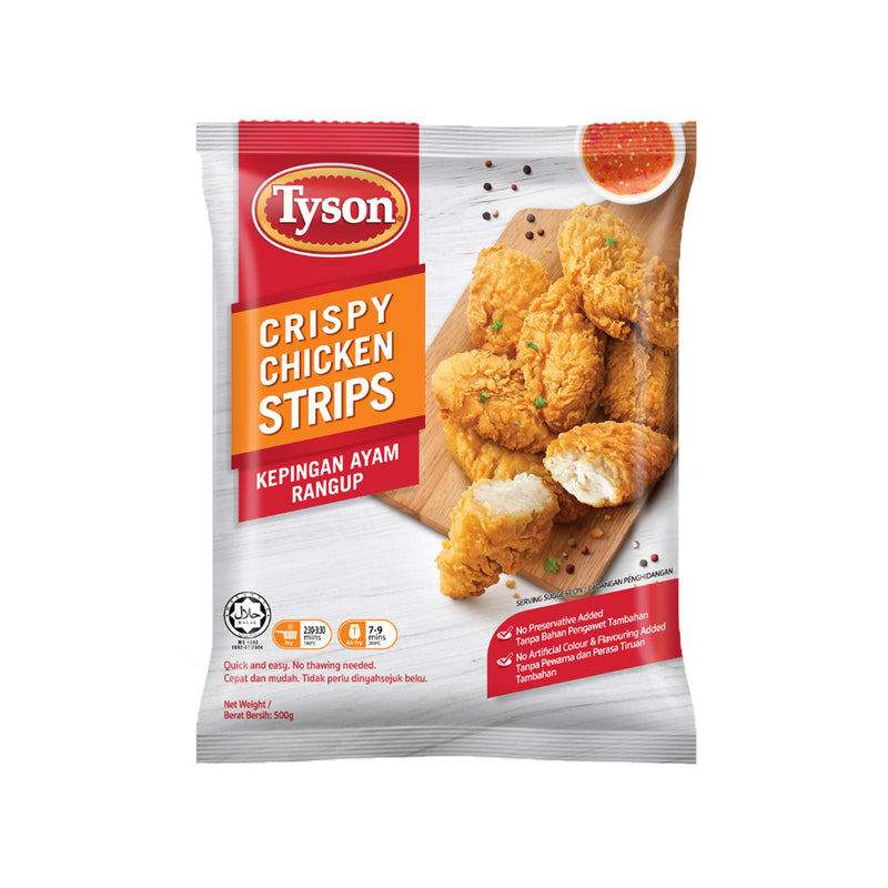 Tyson Crispy Chicken Strips 500g