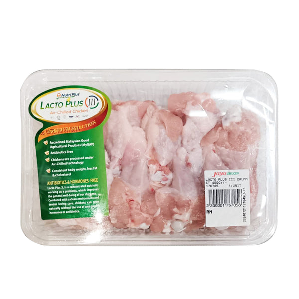 Lacto Plus III Chicken Drummet 400g+/- (highest price)