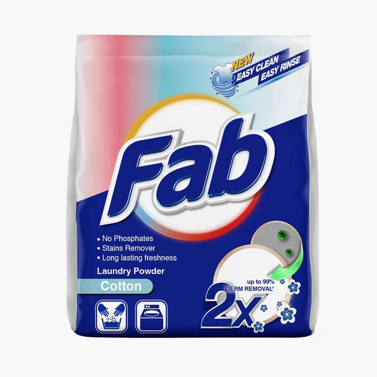 Fab Laundry Powder Detergent Cotton 2kg